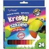 Kredki Bambino Szkolne Trójkątne 24 Kolory Ołówkowe [02076]